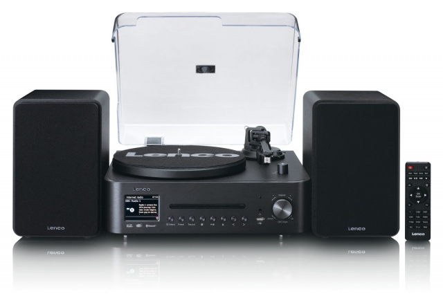 MC-760 - Mikrosystém s gramofonem, CD, USB, DAB+ a USB