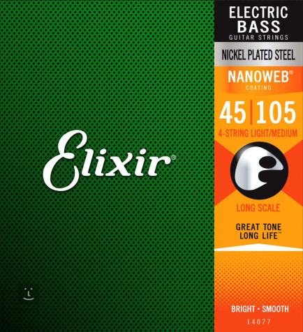 14077 Nanoweb Electric Bass Light/Medium