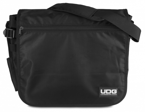 Ultimate CourierBag Black Orange Inside