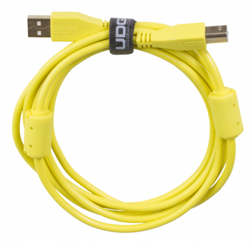 Ultimate Audio Cable USB 2.0 A-B Yellow Straight 1m