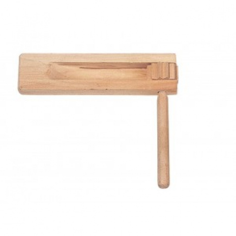 Dřevěná řehtačka 15 cm