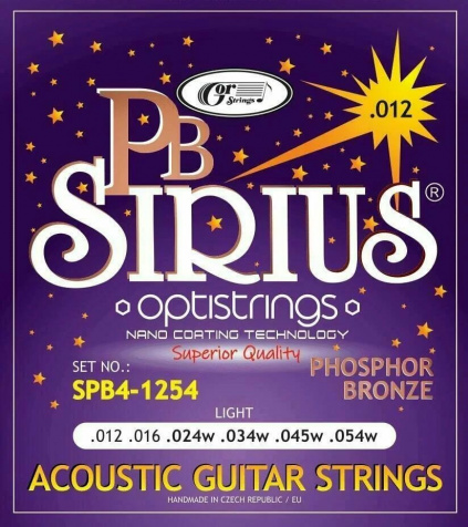 Sirius Optistrings SPB4 .012-.054W