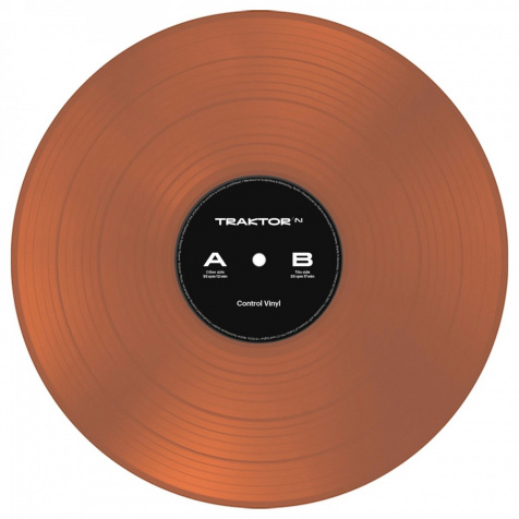Traktor Control Vinyl Orange