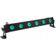 LED BAR-6 QCL, 6x 4W RGB+UV