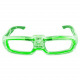 Svítící brýle zelené
